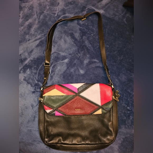 Fossil Handbags - FOSSIL PEBBLED LEATHER EXCELLENT CONDITION BEAUTIFUL